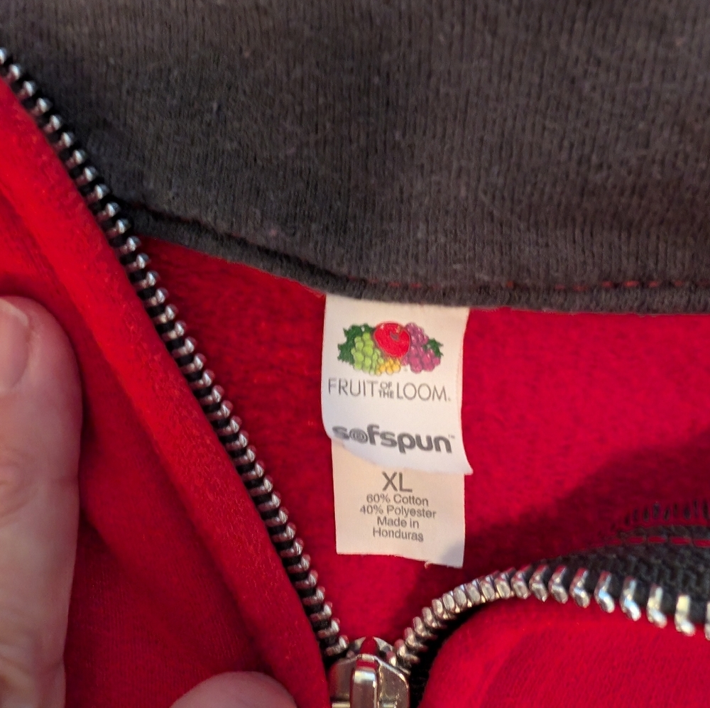Quarter zip sweatshirt. Extra large - Picture 2 of 3